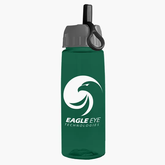 Garyline® Flair Tritan® Bottle with Ring-Straw Lid, 26 oz. — view 51