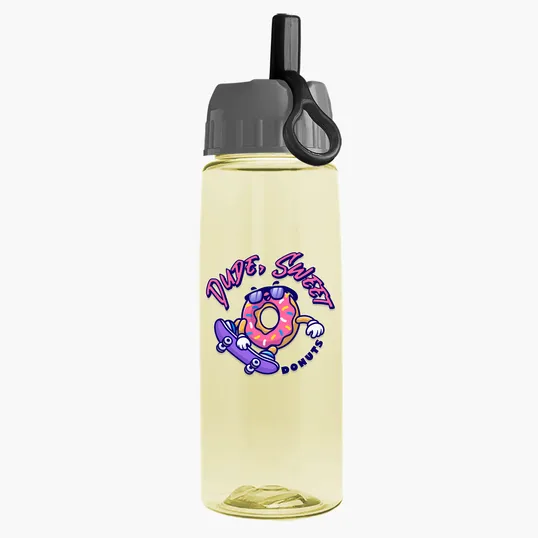 Garyline® Flair Tritan® Bottle with Ring-Straw Lid, 26 oz. — view 24