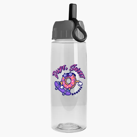 Garyline® Flair Tritan® Bottle with Ring-Straw Lid, 26 oz. — view 17