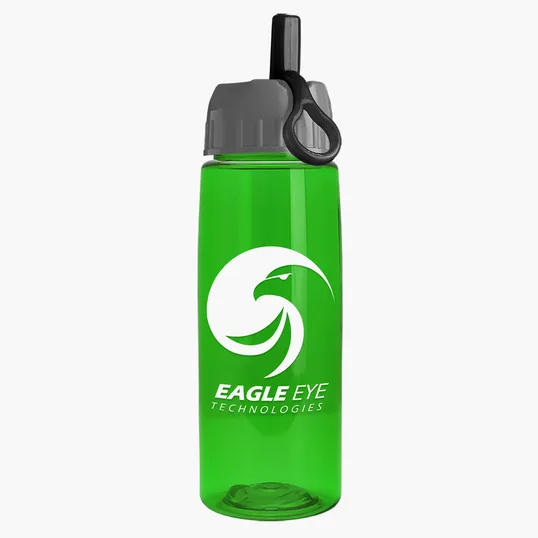 Garyline® Flair Tritan® Bottle with Ring-Straw Lid, 26 oz. — view 56