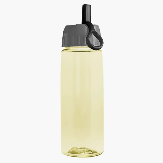 Garyline® Flair Tritan® Bottle with Ring-Straw Lid, 26 oz. — view 3