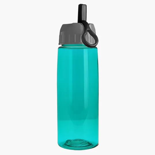 Garyline® Flair Tritan® Bottle with Ring-Straw Lid, 26 oz. — view 5