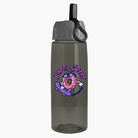 Garyline® Flair Tritan® Bottle with Ring-Straw Lid, 26 oz. — view 44