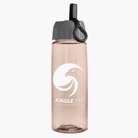 Garyline® Flair Tritan® Bottle with Ring-Straw Lid, 26 oz. — view 40