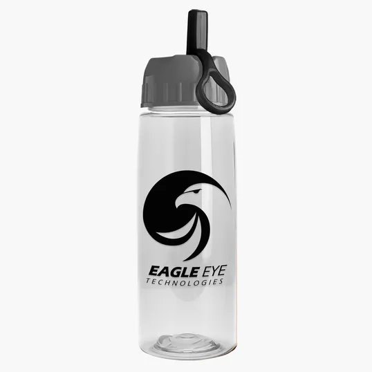 Garyline® Flair Tritan® Bottle with Ring-Straw Lid, 26 oz. — view 16