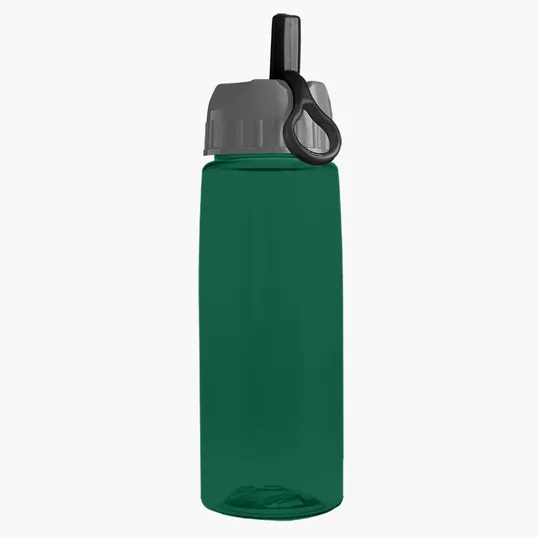 Garyline® Flair Tritan® Bottle with Ring-Straw Lid, 26 oz. — view 10