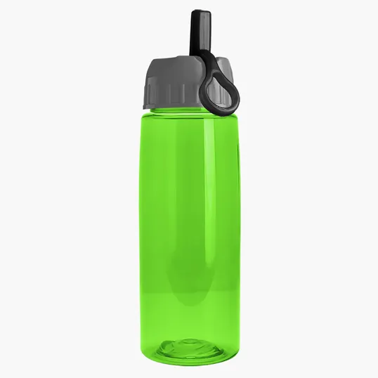 Garyline® Flair Tritan® Bottle with Ring-Straw Lid, 26 oz. — view 14