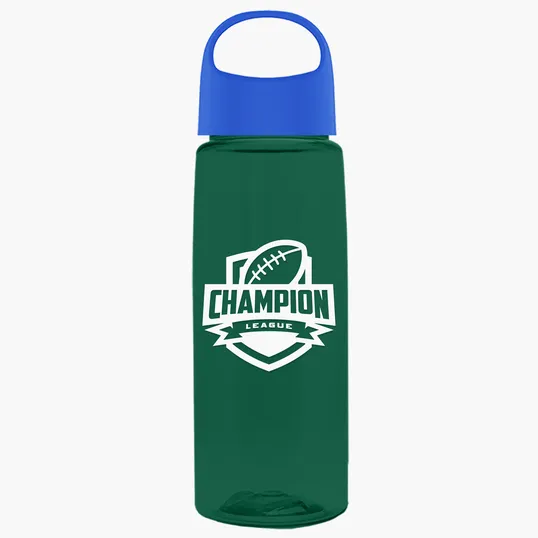 Garyline® Flair Tritan® Bottle with Oval Crest Lid, 26 oz. — view 263