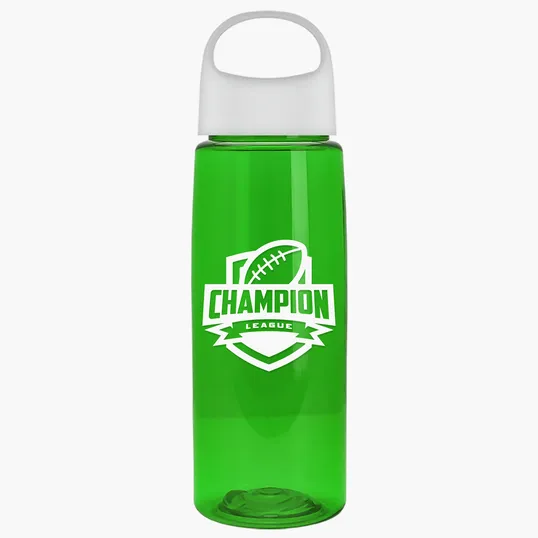 Garyline® Flair Tritan® Bottle with Oval Crest Lid, 26 oz. — view 292