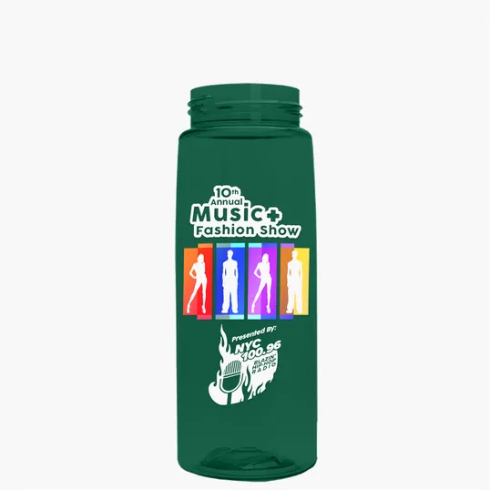 Garyline® Flair Tritan® Bottle with Oval Crest Lid, 26 oz. — view 304