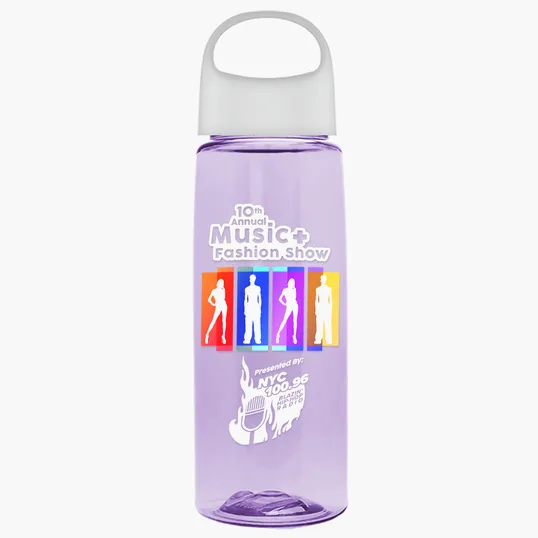 Garyline® Flair Tritan® Bottle with Oval Crest Lid, 26 oz. — view 297