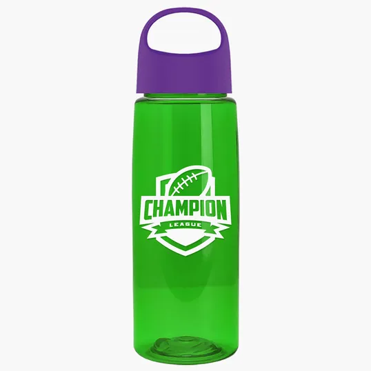 Garyline® Flair Tritan® Bottle with Oval Crest Lid, 26 oz. — view 279