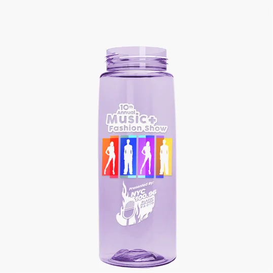 Garyline® Flair Tritan® Bottle with Oval Crest Lid, 26 oz. — view 311