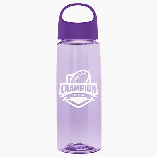 Garyline® Flair Tritan® Bottle with Oval Crest Lid, 26 oz. — view 282