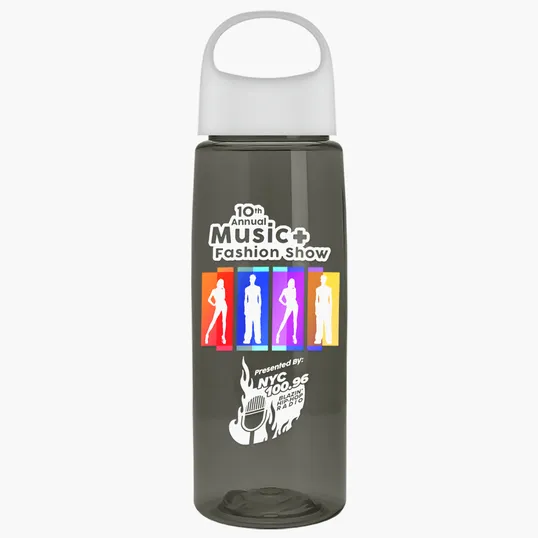 Garyline® Flair Tritan® Bottle with Oval Crest Lid, 26 oz. — view 287
