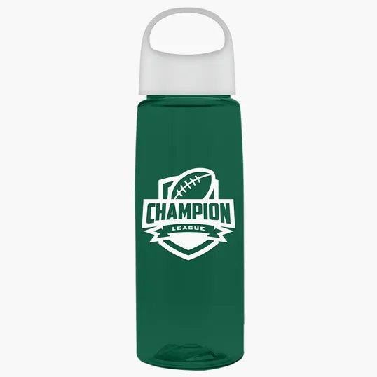 Garyline® Flair Tritan® Bottle with Oval Crest Lid, 26 oz. — view 290