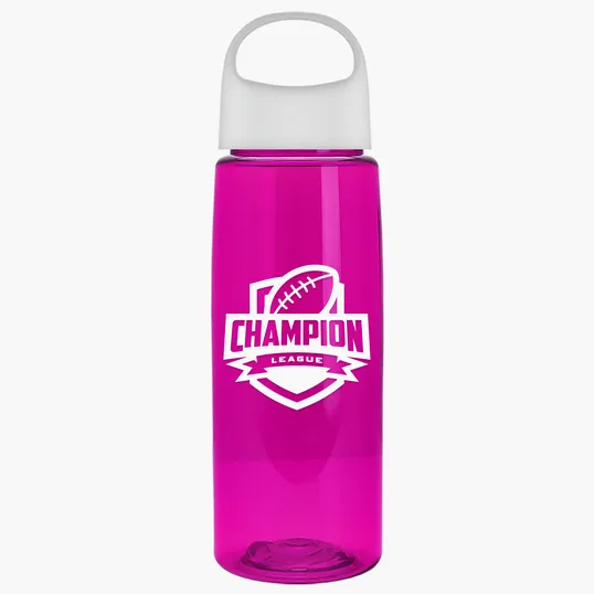 Garyline® Flair Tritan® Bottle with Oval Crest Lid, 26 oz. — view 294