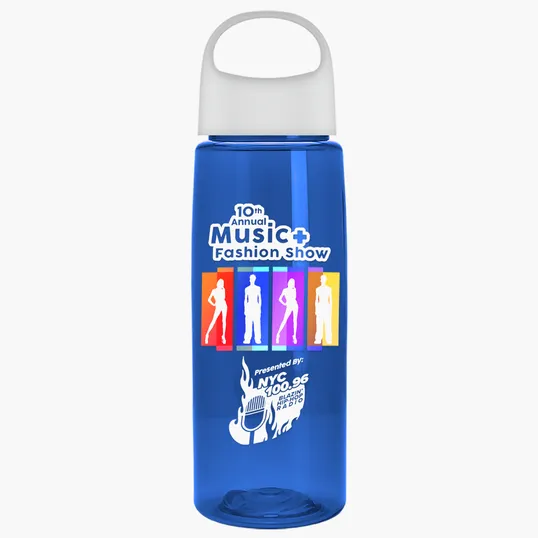 Garyline® Flair Tritan® Bottle with Oval Crest Lid, 26 oz. — view 289