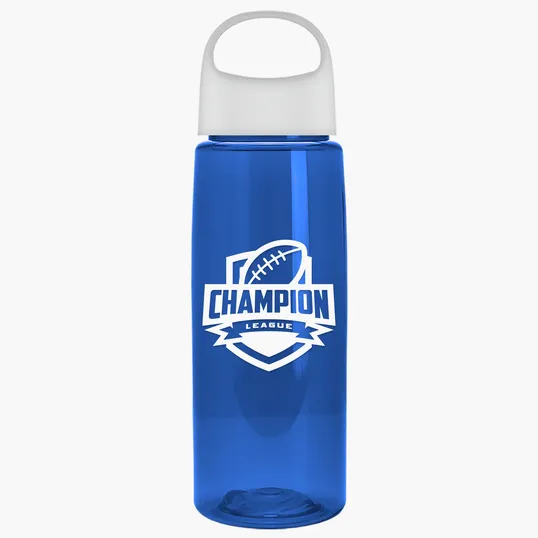 Garyline® Flair Tritan® Bottle with Oval Crest Lid, 26 oz. — view 288