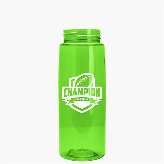 Garyline® Flair Tritan® Bottle with Oval Crest Lid, 26 oz. — view 312