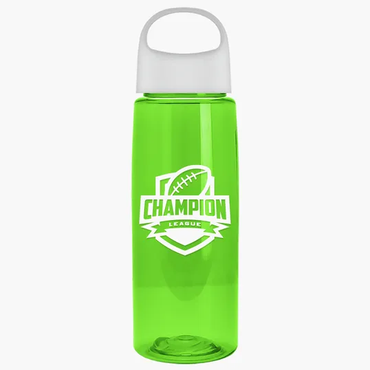 Garyline® Flair Tritan® Bottle with Oval Crest Lid, 26 oz. — view 285