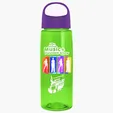 Garyline® Flair Tritan® Bottle with Oval Crest Lid, 26 oz. — view 284