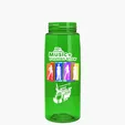 Garyline® Flair Tritan® Bottle with Oval Crest Lid, 26 oz. — view 306