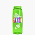 Garyline® Flair Tritan® Bottle with Oval Crest Lid, 26 oz. — view 313