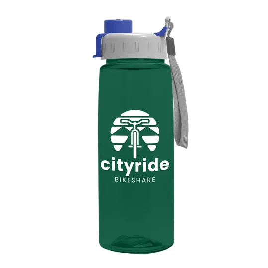 Garyline® Flair Tritan® Bottle with Quick-Snap Lid, 26 oz. — view 80