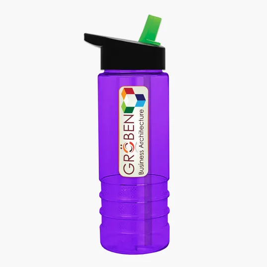 Garyline® Salute Bottle with Flip-Straw Lid, 24 oz. — view 138