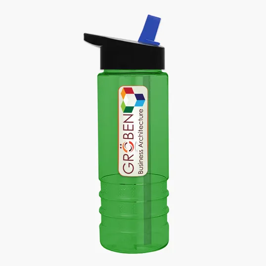 Garyline® Salute Bottle with Flip-Straw Lid, 24 oz. — view 120