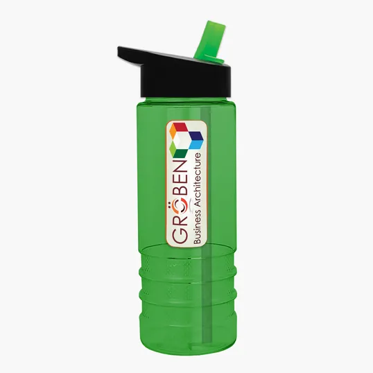 Garyline® Salute Bottle with Flip-Straw Lid, 24 oz. — view 122