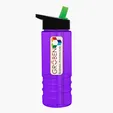 Garyline® Salute Bottle with Flip-Straw Lid, 24 oz. — view 138