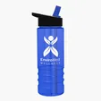 Garyline® Salute Bottle with Flip-Straw Lid, 24 oz. — view 112