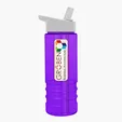 Garyline® Salute Bottle with Flip-Straw Lid, 24 oz. — view 100