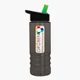 Garyline® Salute Bottle with Flip-Straw Lid, 24 oz. — view 106