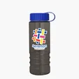 Garyline® Salute Bottle with Tethered Lid, 24 oz. — view 21