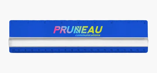 8" Magnifying Ruler with Inch and Metric Scales — view 3