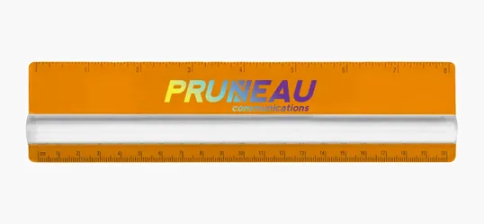 8" Magnifying Ruler with Inch and Metric Scales — view 4