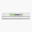 8" Magnifying Ruler with Inch and Metric Scales