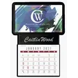Triumph® Calendars Press-N-Stick Business Card Holder with Calendar Pad