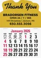 Image for Triumph® Calendars Press-N-Stick Standard Calendar-3