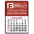 Triumph® Press-N-Stick Standard Calendar, 14-Month