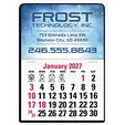 Triumph® Calendars Press-N-Stick Full-Color Header Standard Calendar