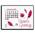 Triumph® Calendars Press-N-Stick Full-Color Header Standard Calendar — view 2