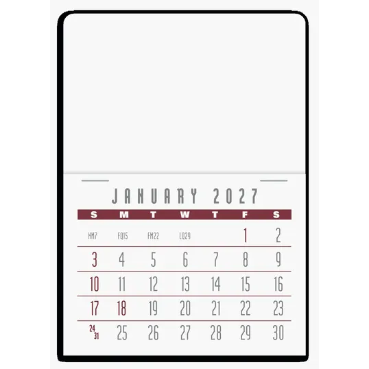Triumph® Calendars Press-N-Stick Contemporary Calendar, 13-Month — view 3