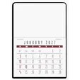 Triumph® Calendars Press-N-Stick Contemporary Calendar, 13-Month — view 3