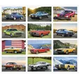 Triumph® Calendars Press-N-Stick Cruisin' Cars Calendar, 13-Month