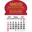 Triumph® Press-N-Stick Spanish Calendar, 13-Month — view 4