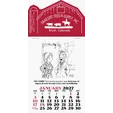 Triumph® Press-N-Stick Cowboy Calendar — view 4